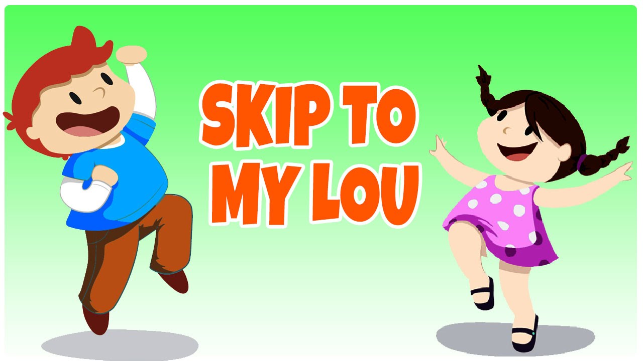 Skip To My Lou Kids Songs Songs For Children With Buddy Rabbit Youtube