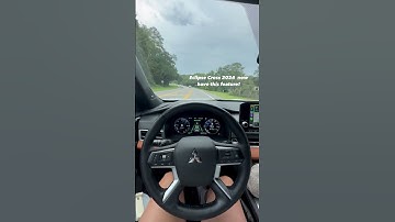 A feature you didn’t know you needed. #mitsubishi #automobile #eclipsecross #selfdriving