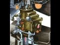 Установка карбюратора К-124  и запуск (Setting carb K-124)