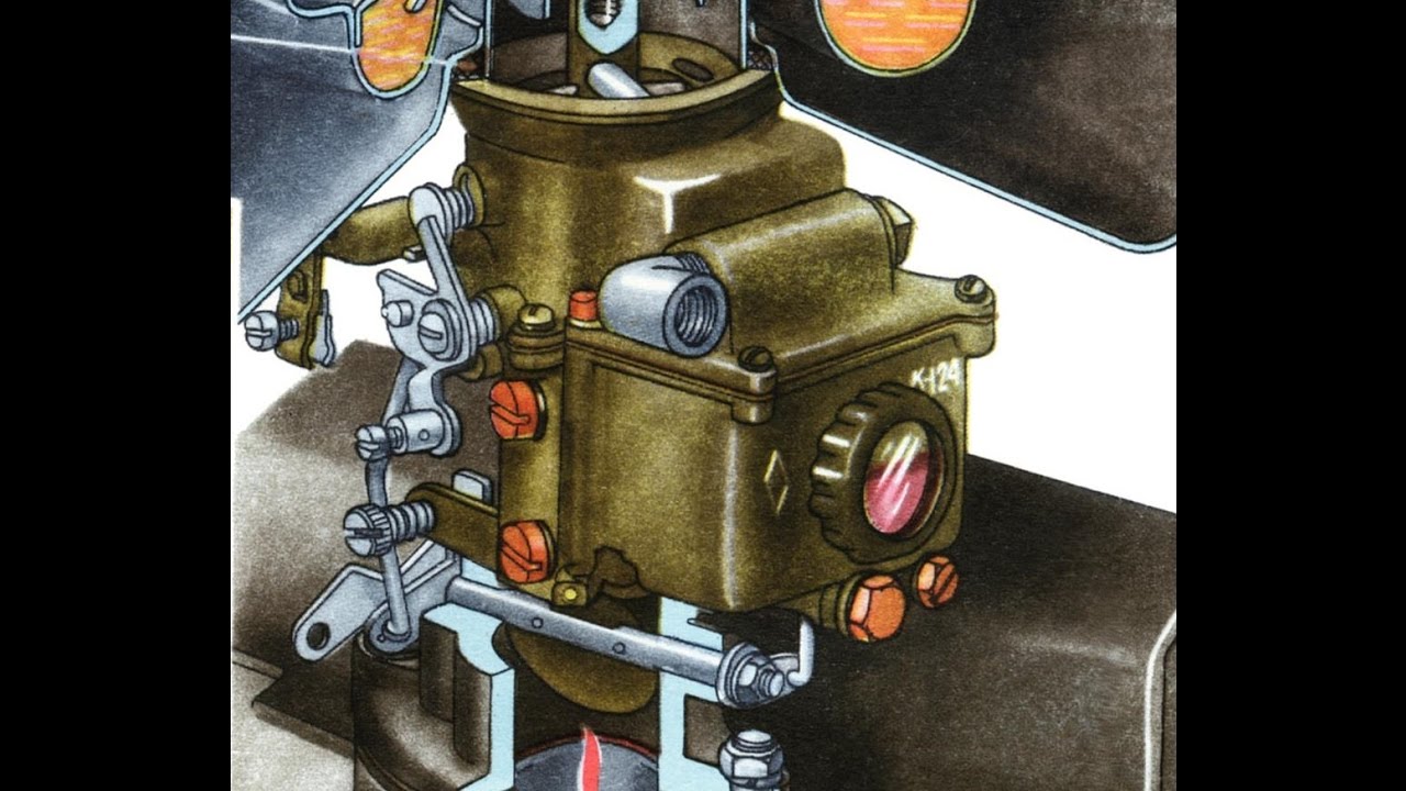 Установка карбюратора К-124 и запуск (Setting carb K-124) Установка карбюратора К-124 и запуск (Setting carb K-124)