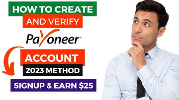 How to CREATE and VERIFY a Payoneer Account in Nigeria  2023 Payoneer Account Full Tutorial
