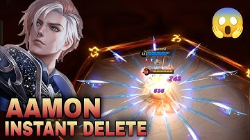 AAMON Instant delete Damage hack build gameplay | Game Play