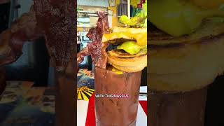 Las Vegas Local affordable breakfast spot high quality delicious Squeeze In huge omelets brunch food