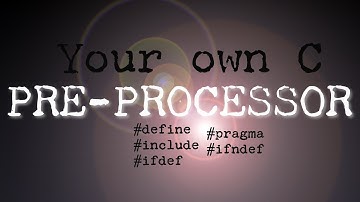 Project: Writing our own C pre-processor