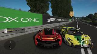 Forza 7 Drag race: McLaren P1 vs McLaren P1 GTR