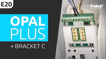 SATEL e-Academy 20: How to Mount the OPAL Plus Detectors Using the BRACKET C Set
