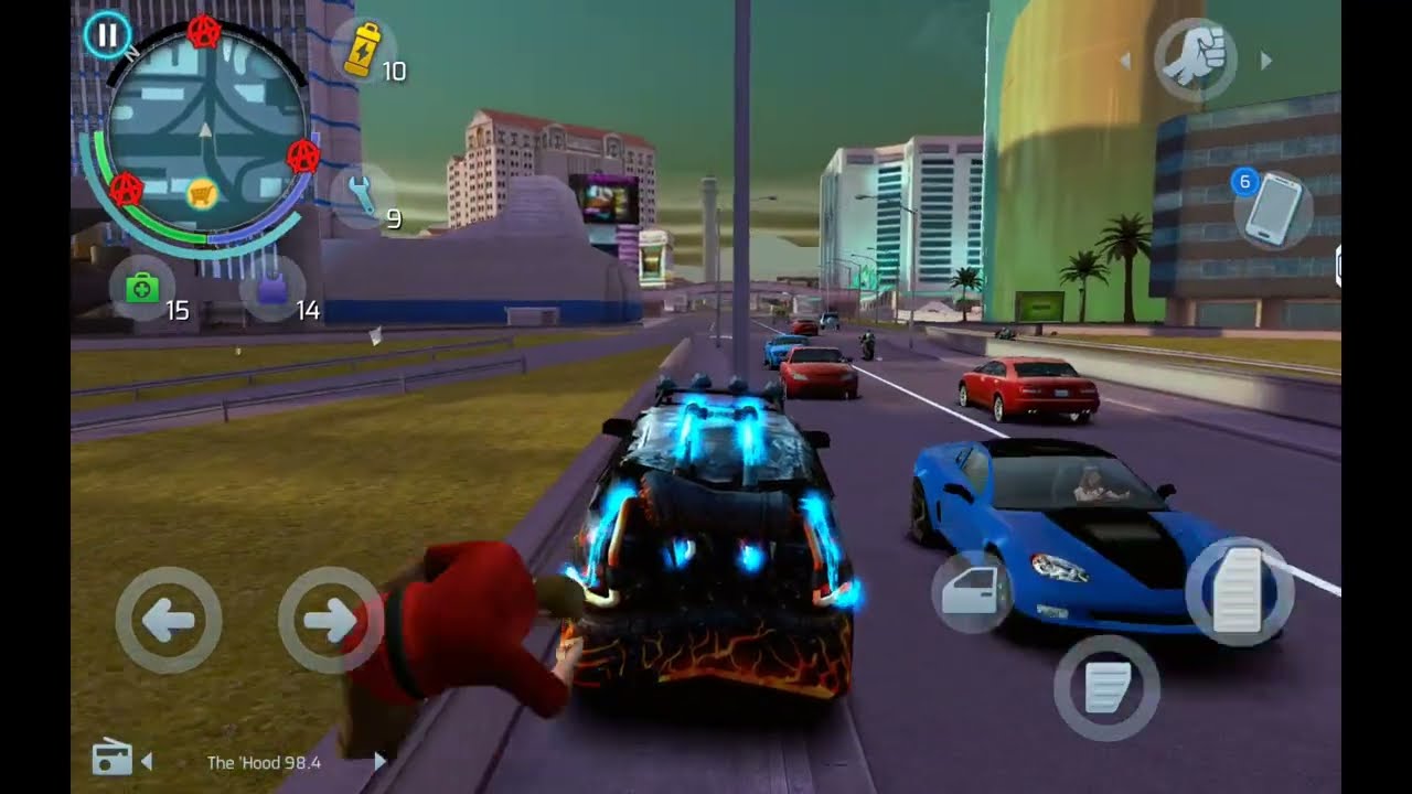 Gangstar Vegas - Battle pass 62 Lava Plow lvl.3 review 