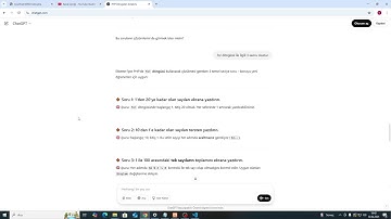 13-PHP  for döngüsü