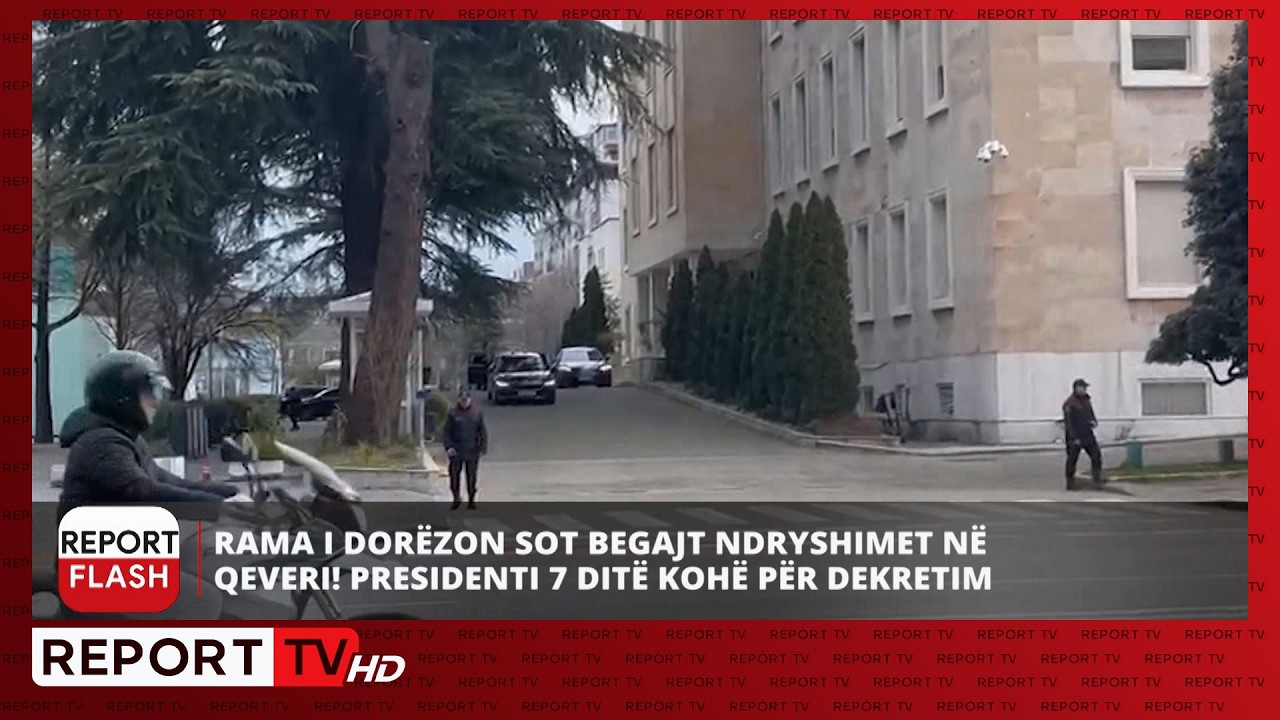 Flashi informativ në Report TV, ora 11:00, 2 mars 2026