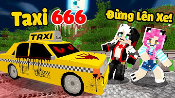 MỀU ĐỪNG ĐI TAXI VÀO LÚC 3 GIỜ SÁNG TRONG MINECRAFT*CÙNG REDHOOD THAM GIA CHUYẾN XE BUS KINH DỊ