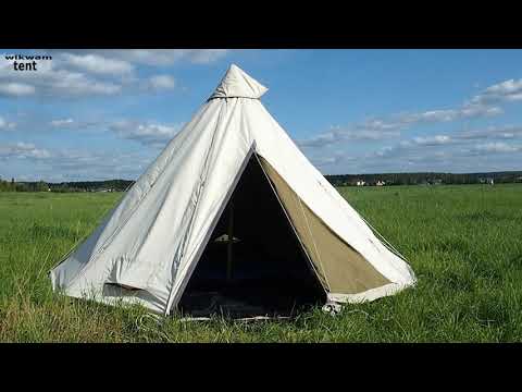 Видео: Обзор кемпинговой палатки типи/вигвам/чум