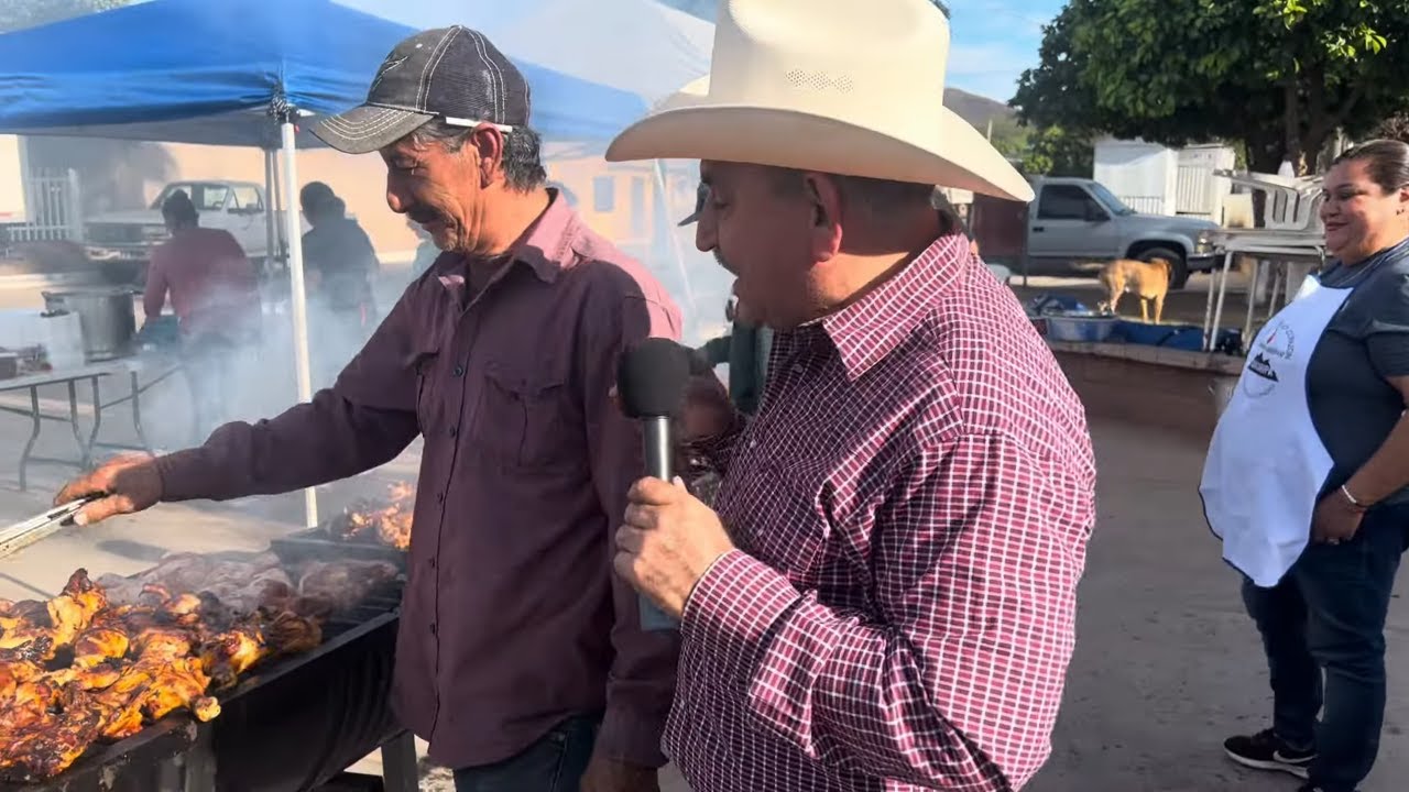 🔴 Llegando los pollos asados "Señorita Laura" en Sahuaripa, Sonora
