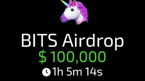 Bits airdrop airdrops  claiming on 30th September - connect your Ton Wallet to claim #bitsairdrop