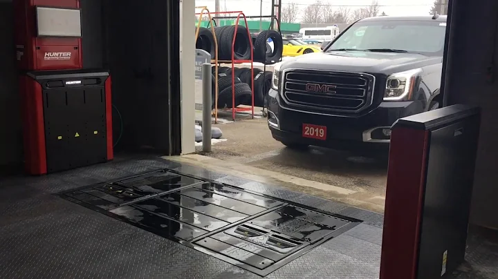 Larry Hudson Service Tread Depth Alignment Machine