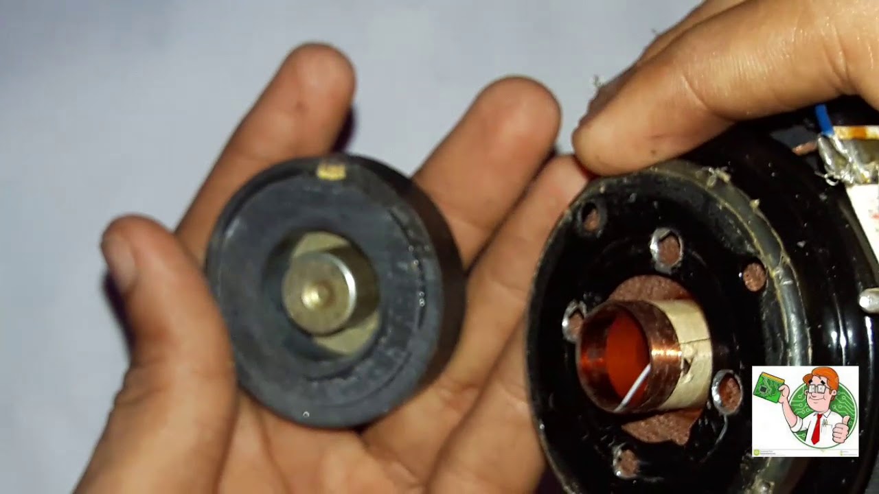 How to repair damaged speaker at home - YouTube