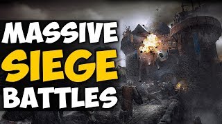 MASSIVE SIEGE BATTLES! Conquerors Blade - Siege Gameplay