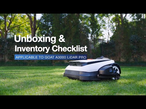 Unboxing & Inventory Checklist A3000&A1600 LiDAR PRO