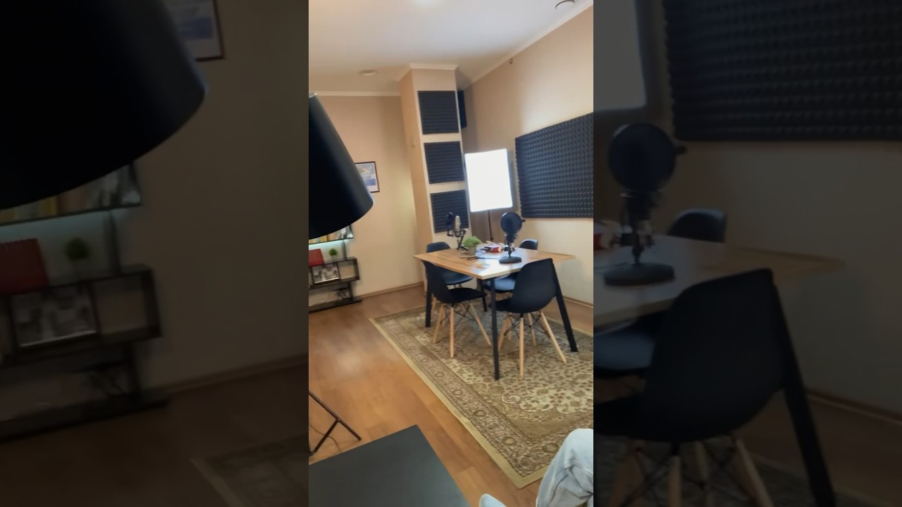 Почти все готово✨Первая подкаст   студия в Великом Новгороде 