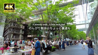 東京駅〜有楽町〜銀座〜築地本願寺〜勝鬨橋をのんびり散歩  | 4K Walk in Tokyo | DJI Pocket 2 | Japan 2022