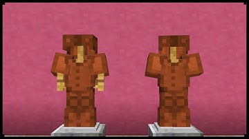 Small Statue in Minecraft - How to make an Armor Stand with Hands