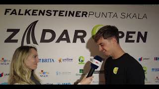 Dino Prižmić intervju - Falkensteiner Punta Skala Zadar Open 2024