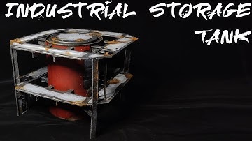 Terrain Tutorial - Industrial Storage Tank - Warhammer 40K, Kill Team, Necromunda