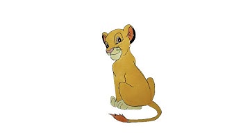 How to Draw Simba from Lion King – Beginner
