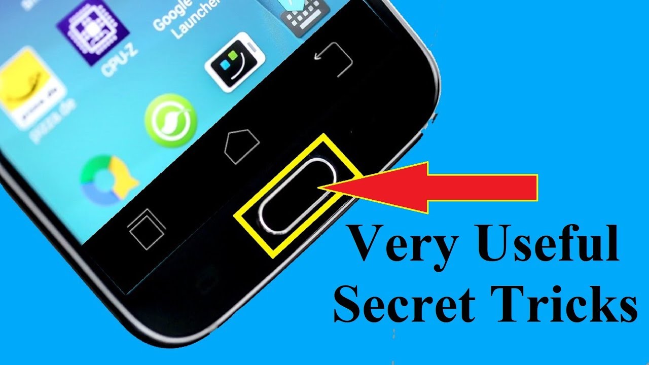 Android Home Button Secret Tricks YouTube Android Home Button Secret Tricks YouTube