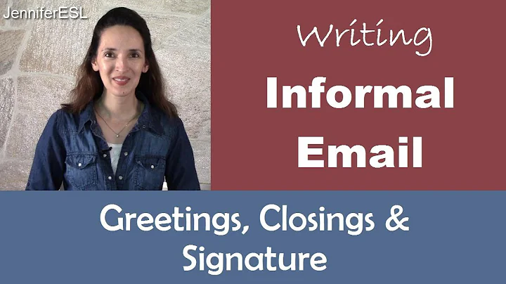 How to Write Greetings & Closings for Informal, Friendly Email Messages - DayDayNews