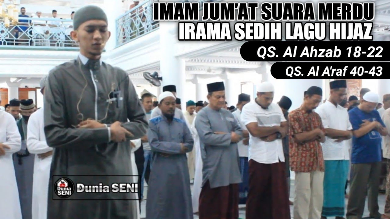 BIKIN HATI SEJUK DAN TENANG IMAM SHOLAT JUMAT MERDU, IRAMA SEDIH LAGU HIJAZ || UST MAULIZA AKBAR