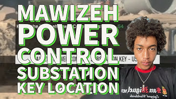 Mawizeh Power Control Substation Key Location #dmz #modernwarfare2