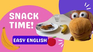 Snack Times and Easy Everyday English - Free English Lessons in under 5 minutes