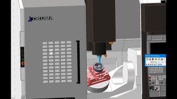 GibbsCAM Machine Simulation Okuma
