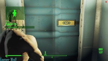 Fallout 4: Naked Explorer. Exploring Vault 75. Part 43 (No Commentary)