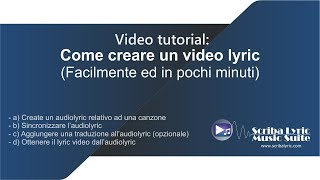 Come creare un video lyric in pochi minuti screenshot 1