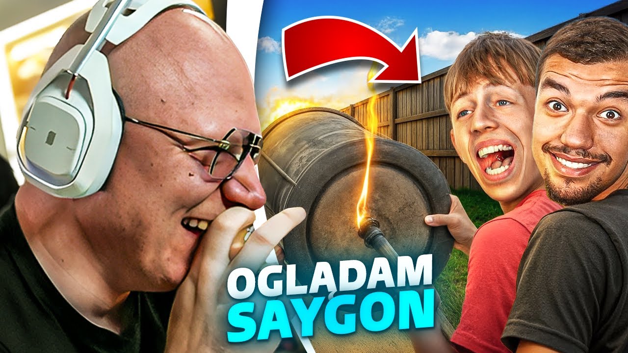 DZINOLD PŁACZE ZE ŚMIECHU PRZY NOWYM ODCINKU SAYGON!