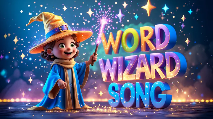 ✨ Word Wizard Song | Fun Kids Rhyme for Learning Rhyming Words ✨