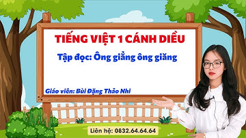 Tiếng Việt 1 cánh diều - Tập đọc: Ông giẳng ông giăng - Vinastudy