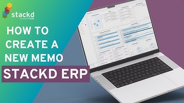 How to Create a New Memo in Stackd ERP by DesignTime | Enterprise Resource Management Software