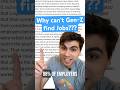 AI is Why Gen-Z Can’t Get Hired #genz #shorts #ai