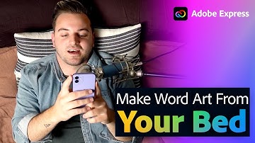 Easy Word Art Tutorial for Typography Beginners | Adobe Express