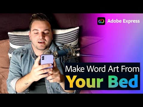 Easy Word Art Tutorial for Typography Beginners | Adobe Express