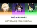 THE DIAGNOSIS || HoYoFair ||Color Coded Lyric Video|| Genshin Fan Musical||