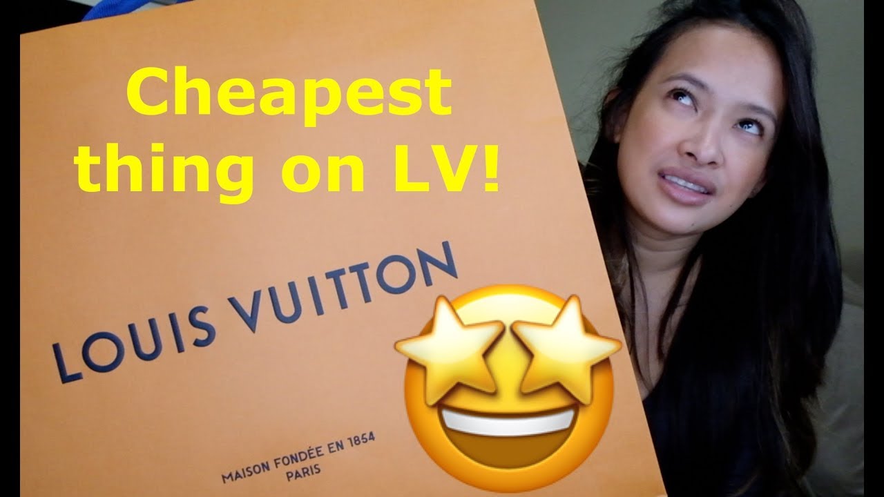i buy the cheapest thing on louis vuitton!!! //Cheers Marie! - YouTube