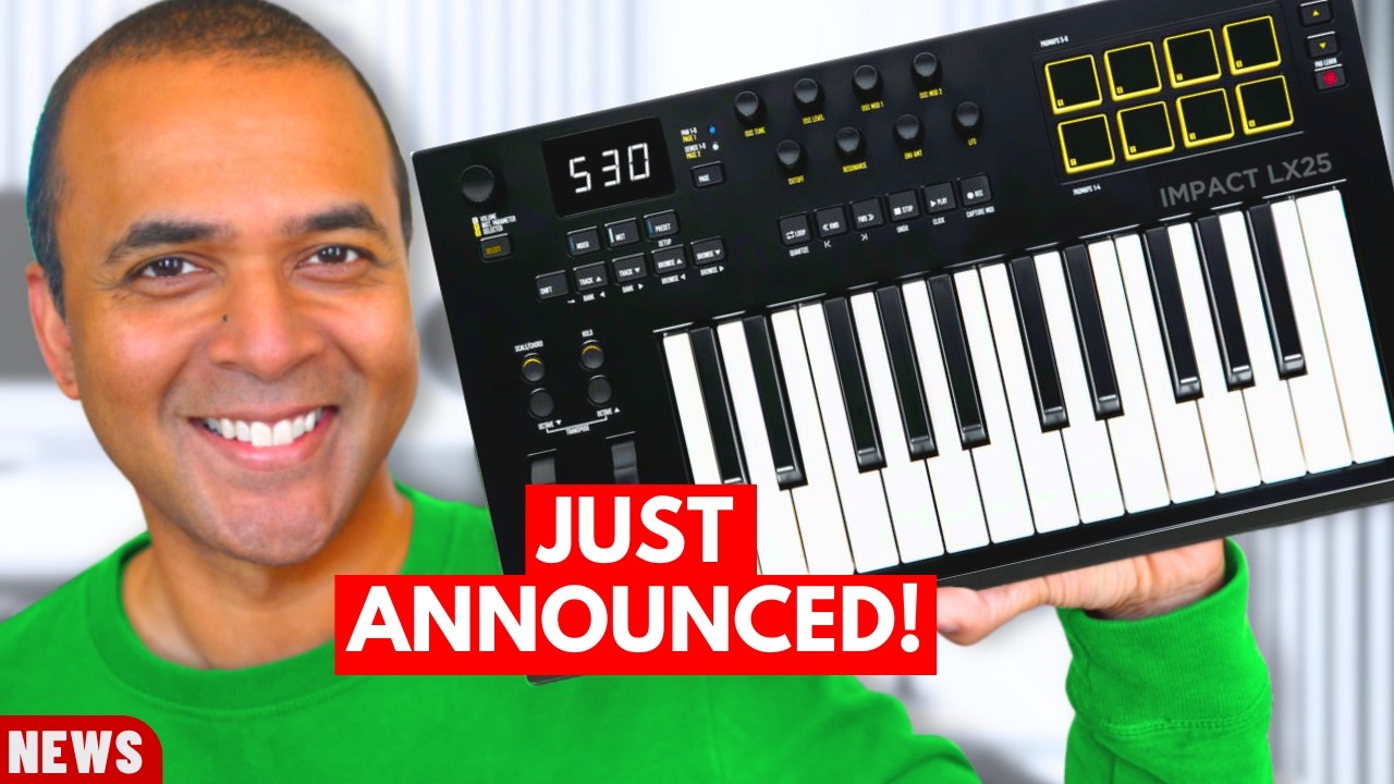 Big Keyboard News + GIVEAWAY with Zildjian! - YouTube