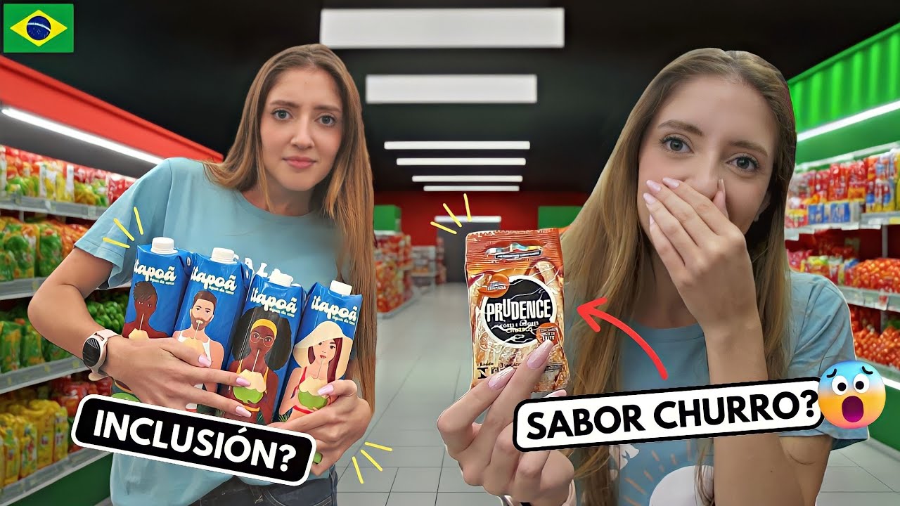 Esto Hace que los Supermercados de Brasil Sean Diferentes || ¡Las Cosas Más Raras que Encontré!