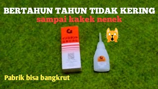 Lem anda cepat kering!! lakukan 2 cara ini agar lem G/Korea awet bertahun-tahun #video