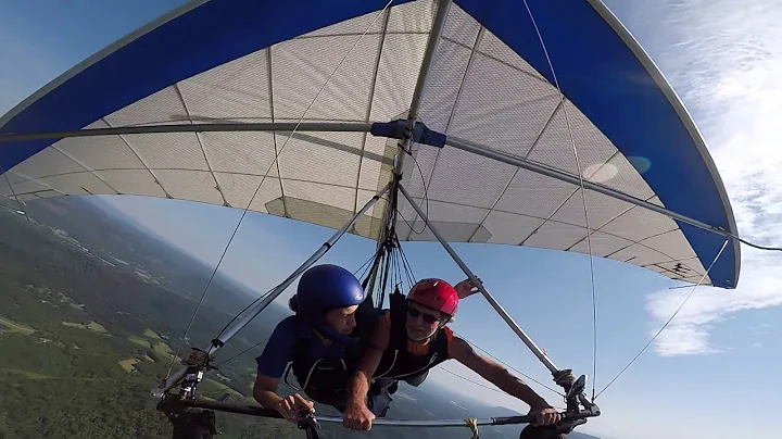 Jimmy Demery Tandem Hang Gliding Looking Mountain