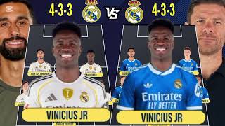 Real Madrid Lineup Comparison: Xabi Alonso vs Álvaro Arbeloa | Tactical Analysis 4-3-3 ⚽