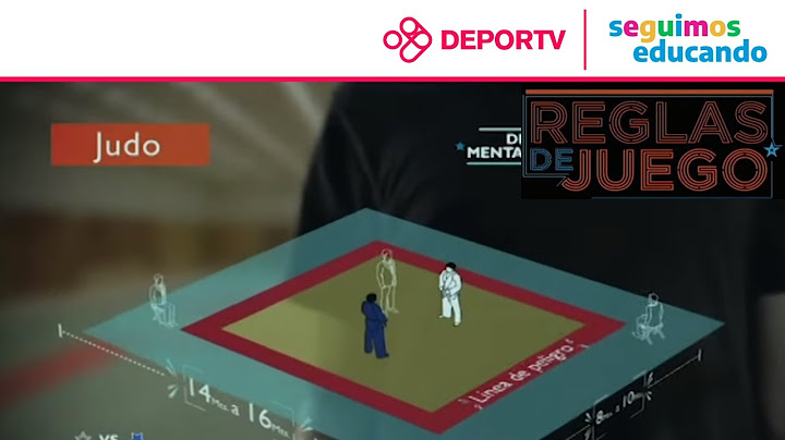 Judo  - Reglas de Juego explicadas en un minuto - Material educativo